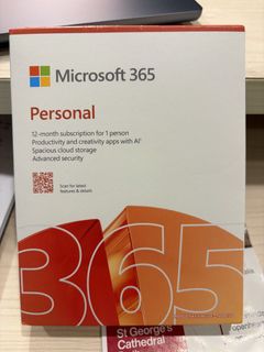 Microsoft 365 Personal 12-Month Subscription, Computers & Tech, Parts ...