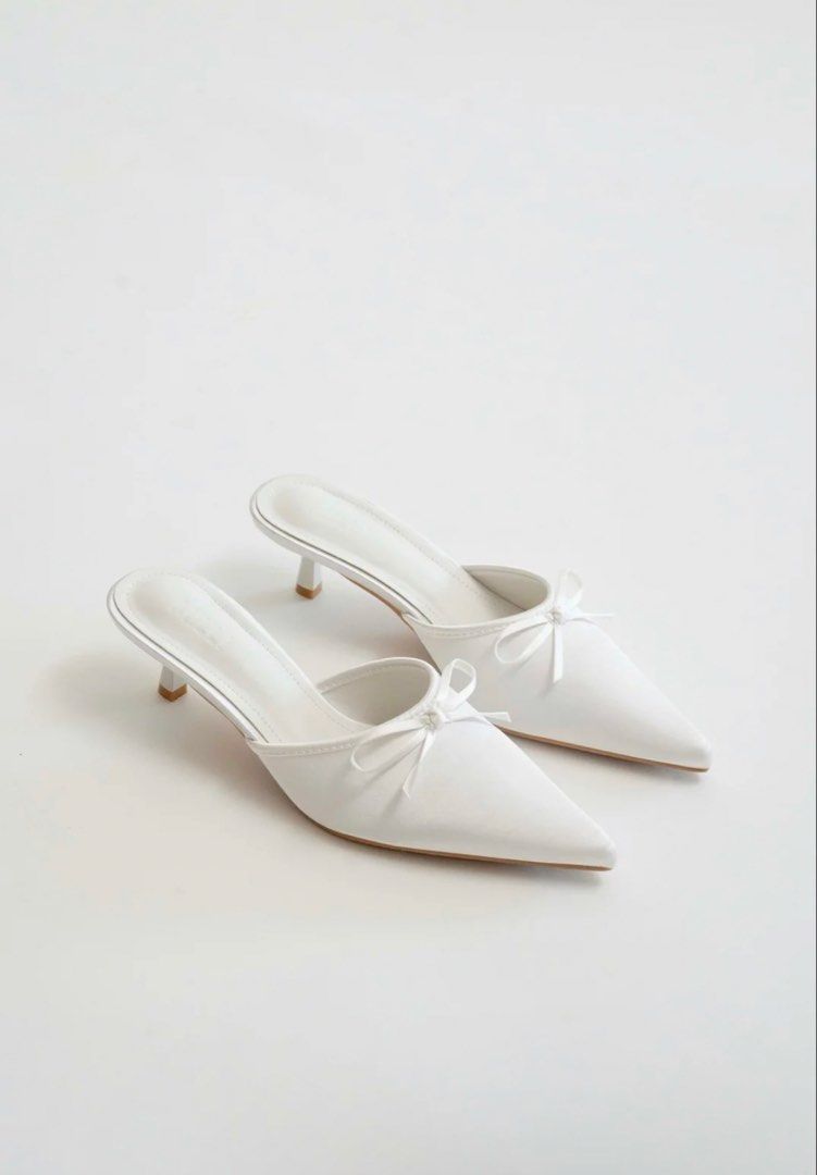 Milli The Label Kitten Heels (Category: Heels) located in Las Pinas. Submitted by maddie_closet (Listing ID 1470307307, Image 1). Description: Milli The Label Kitten heels in Ivory Used 1x for an event! (Don’t have the box na) Loc is las pinas.