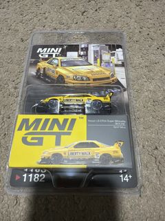 Mini GT Nissan LB-ER34 Super Silhouette Skyline Suppaiman Okinawa, Toys ...