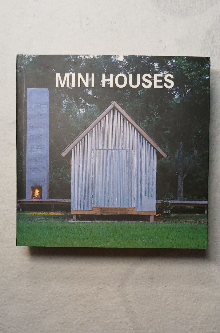 Mini Houses - Architectural Reference / Design Book (Imported) (published by Harper Design / Loft Publications) (Category: Storybooks) located in Baguio. Submitted by grazia.ivy (Listing ID 1470220350, Image 1). Description: Featuring compact residential projects with floor plans, photography, and structural details -Originally bought it from the US High-quality architectural book featuring minimalist, small-footprint residential designs around t