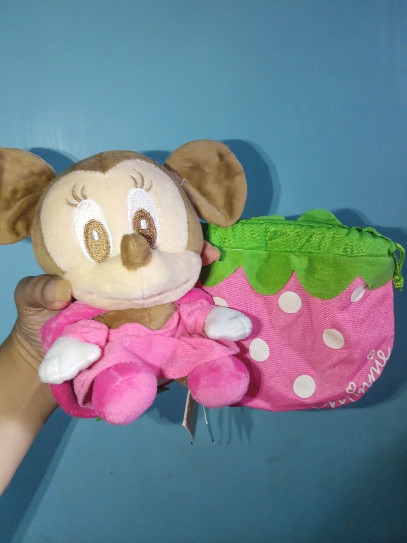 Mini mouse Disney Japan Strawberry Collection (Category: Plushies & Soft Toys) located in San Marcelino. Submitted by cmplushies (Listing ID 1470196548, Image 1). Description: .