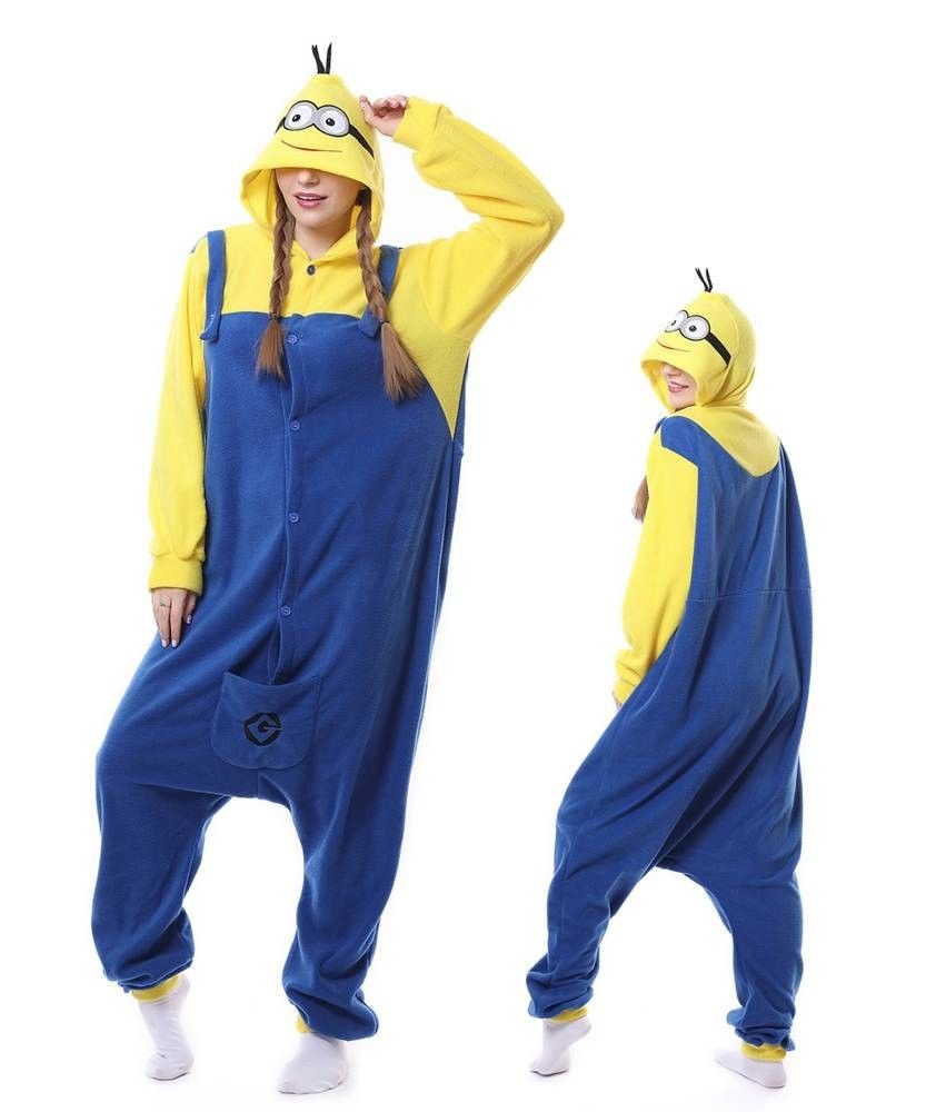 Minion Onesie Costume (s-L) (Category: Coats, Jackets and Outerwear) located in Baguio. Submitted by sky_alexander143 (Listing ID 1470311302, Image 2). Description: - Item: Minion Onesie Costume - Size: s6 - Material: Soft, cozy fleece for maximum comfort - Design: Classic yellow and blue Minion overalls with hooded character face and back details - Condition: Excellent - Perfect for: Halloween, costume parties, cosplay, or cozy loungewear.