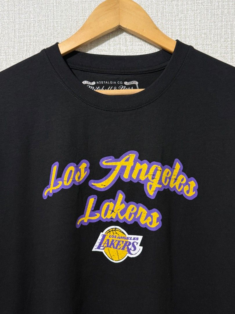 ✅Mitchell & Ness Lakers Shirt (Category: Tshirts & Polo Shirts ) located in Dumaguete. Submitted by good_stuff_dgte (Listing ID 1470187873, Image 2). Description: ✅Mitchell & Ness Lakers Shirt -₱650 -Size large (21x30) -Color rate 10/10 -No issue (asnew condition).