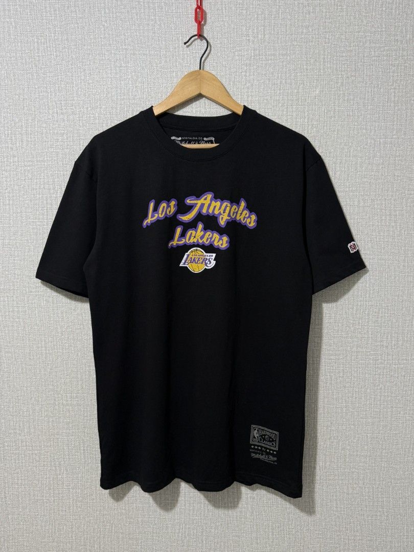 ✅Mitchell & Ness Lakers Shirt (Category: Tshirts & Polo Shirts ) located in Dumaguete. Submitted by good_stuff_dgte (Listing ID 1470187873, Image 1). Description: ✅Mitchell & Ness Lakers Shirt -₱650 -Size large (21x30) -Color rate 10/10 -No issue (asnew condition).