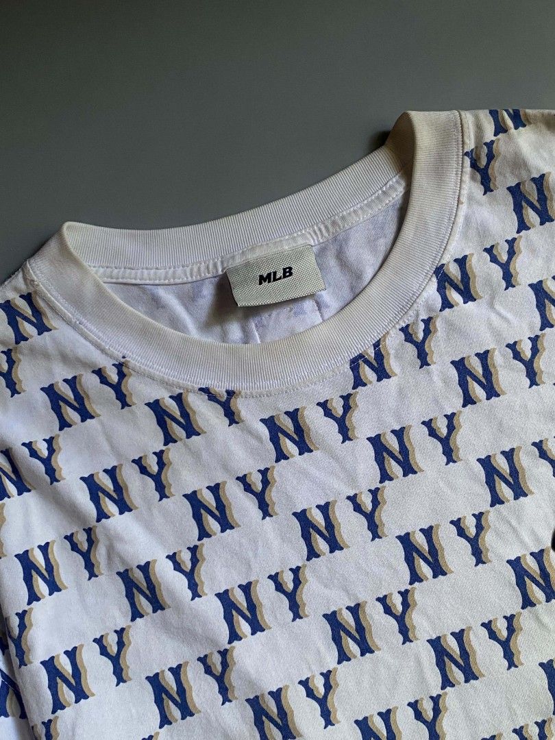 MLB monogram New York Yankees (Category: Tshirts & Polo Shirts ) located in Angeles City. Submitted by ian.thrift_ph (Listing ID 1470179158, Image 3). Description: 23/27.5 Good Condition 9.5/10 Color Rate Best Fit Large Need Wash.