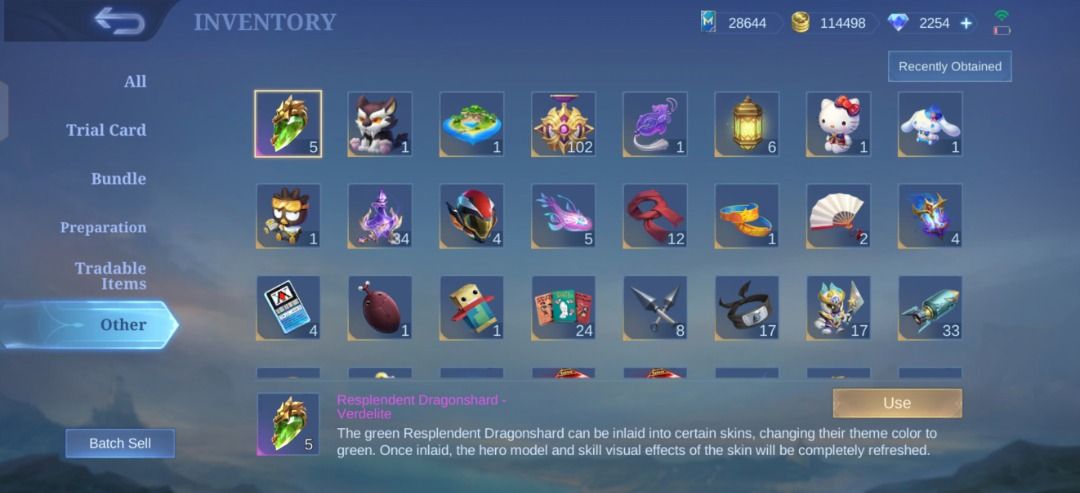 MOBILE LEGENDS (Category: Others) located in Caloocan City. Submitted by mitsuakiakito (Listing ID 1470266804, Image 3). Description: MOBILE LEGENDS ACC GOOD WR .