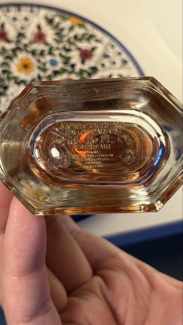 Mon Guerlain Eau de Parfum 50ml (Category: Fragrance & Deodorants) located in Manila. Submitted by gotlucky16 (Listing ID 1470289692, Image 3). Description: - Authentic Mon Guerlain Eau de Parfum - Size: 50ml (approx. 70% remaining level) - Iconic quadrilobé glass bottle with gold-tone accents - Fragrance Profile: Classic oriental with soothing lavender and warm vanilla notes - Storage: Kept away from direct sunlight in a clean, smoke-free room -