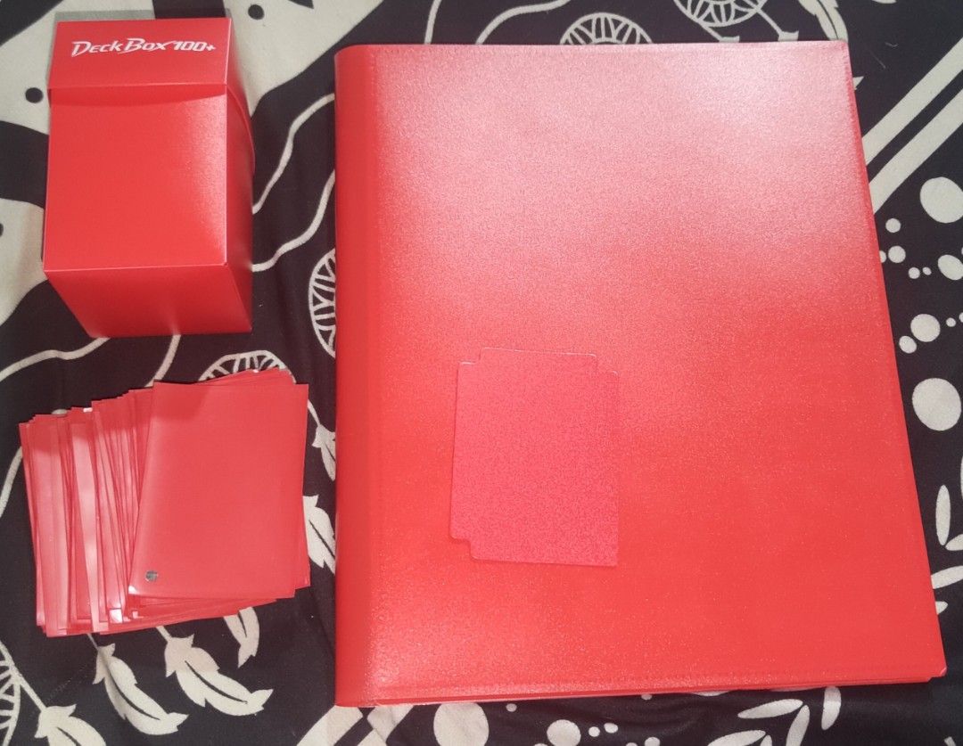 Mtg Dredge pieces (Category: Card Boxes & Cases) located in Quezon City. Submitted by arkibeans113 (Listing ID 1470312939, Image 3). Description: For Sale (selling as set only) Dredge pieces Random cards Binder 9slot Deck box Dice 60pcs red sleeves All for 2200php Pm or text 09458442463 Meetups: Ayala cloverleaf Fishermall Monumento Sm north Or via lalamove .