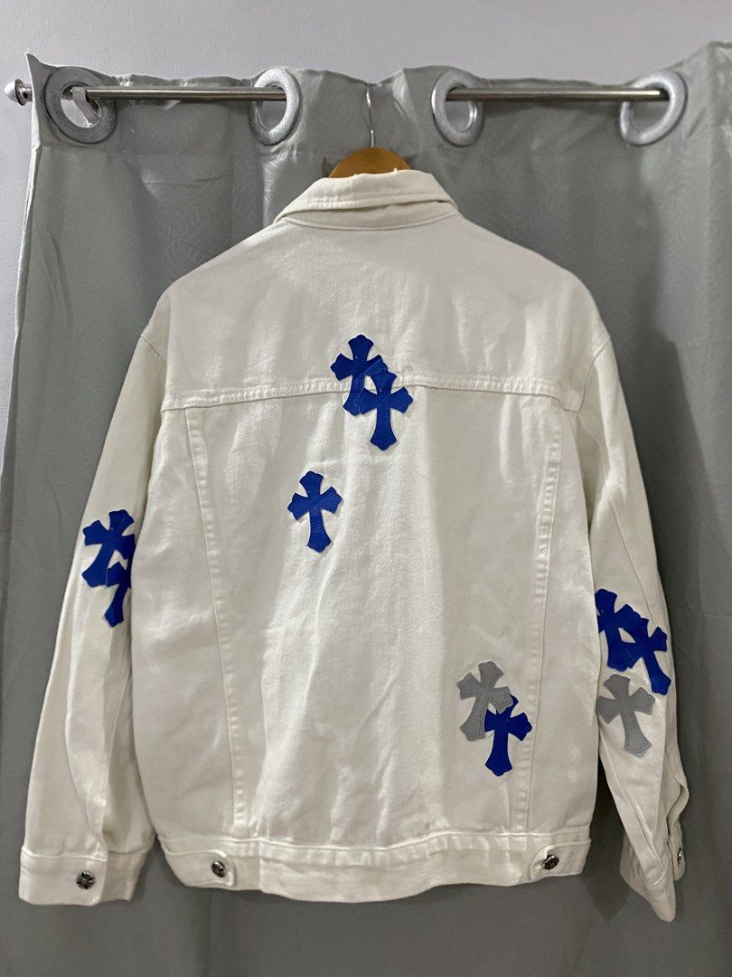 Multi Cross Denim Jacket (Category: Coats, Jackets and Outerwear) located in Munoz. Submitted by jalz.bin (Listing ID 1470269640, Image 2). Description: .