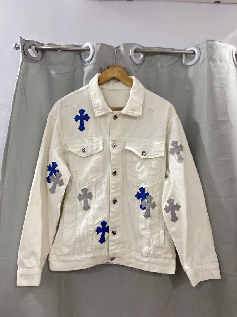 Multi Cross Denim Jacket (Category: Coats, Jackets and Outerwear) located in Munoz. Submitted by jalz.bin (Listing ID 1470269640, Image 1). Description: .
