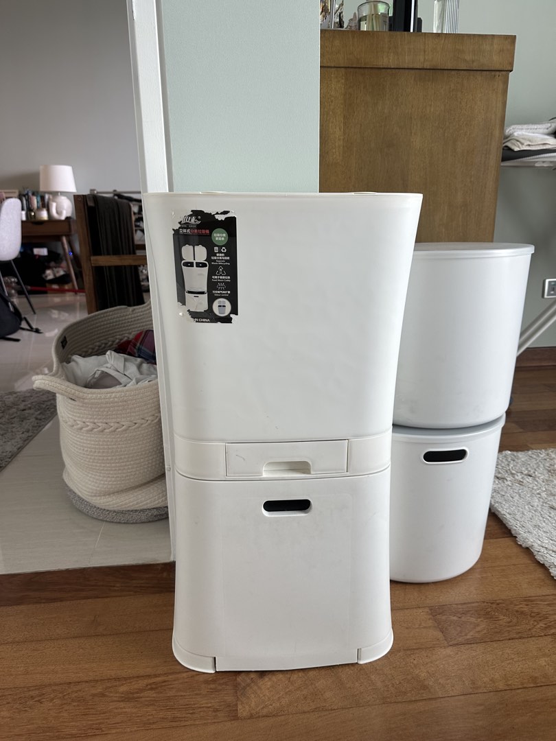 Multi-tier Separate Waste Recycling Bin, Furniture & Home Living ...