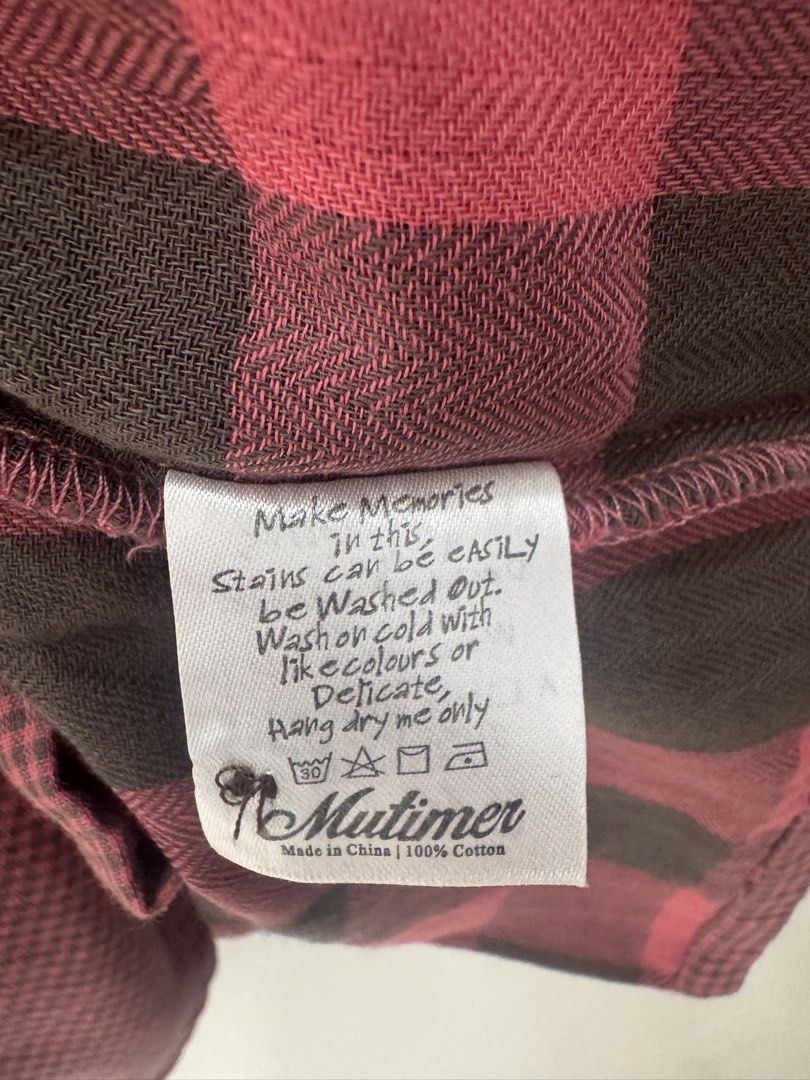 Mutimer Found Shirt (Category: Formal Shirts) located in Quezon City. Submitted by youngchow2026 (Listing ID 1470162614, Image 3). Description: 2,500 Size Small (Fits True to size) Condition: 10/10 (Fitted Only) Bought from Mutimer Melbourne Description: - Relaxed fit - 100% Cotton - Red & Black Plaid - Faux Tortoise Shell buttons RFS: Impulse purchase, ended up not being used. Location: SJDM Bulacan / North Caloocan Message if interested..