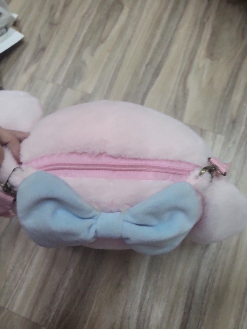 My Melody Backpack plushie (Category: Plushies & Soft Toys) located in Caloocan City. Submitted by lynette1977 (Listing ID 1470221326, Image 2). Description: no issue.