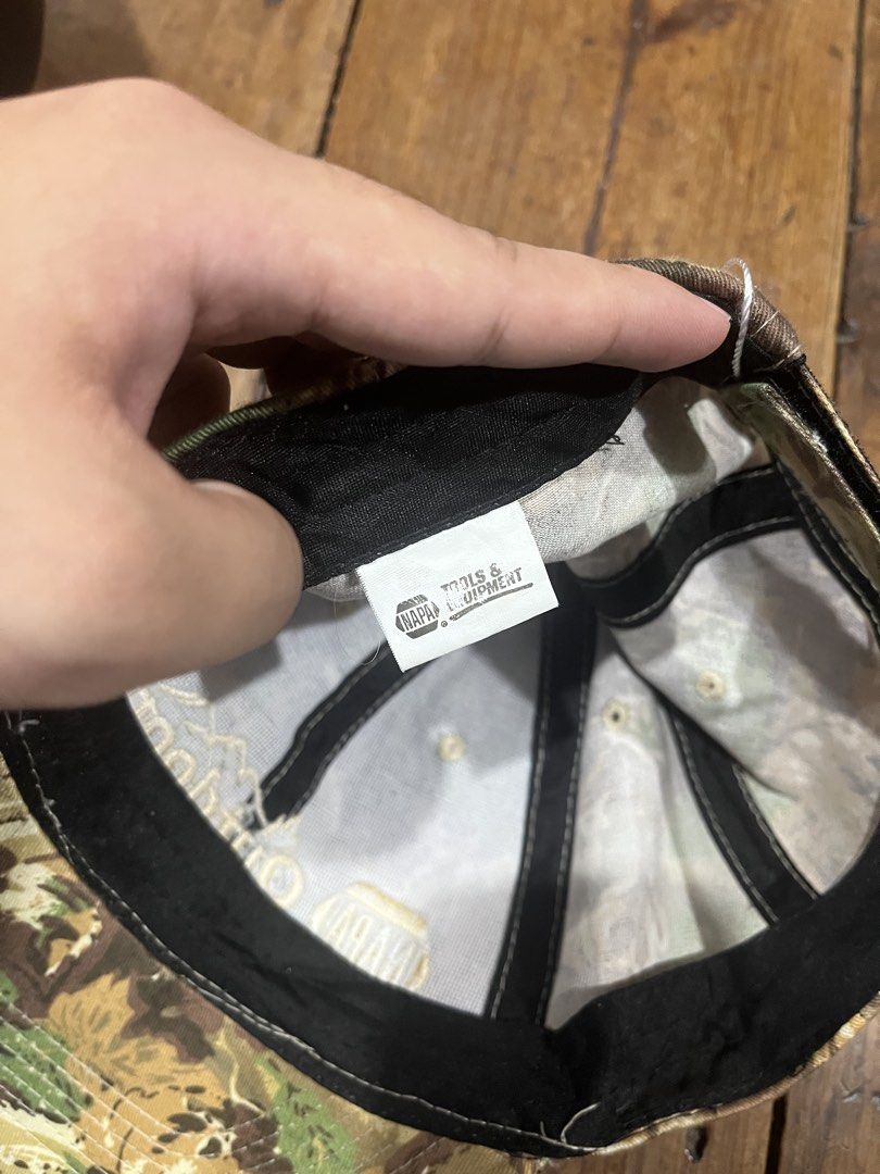 NAPA Outdoors Real Tree Cap (Category: Caps & Hats) located in Baguio. Submitted by fishy___fish (Listing ID 1470281403, Image 3). Description: NAPA Outdoors Real Tree Cap Velcro adjuster OSFA No issues.