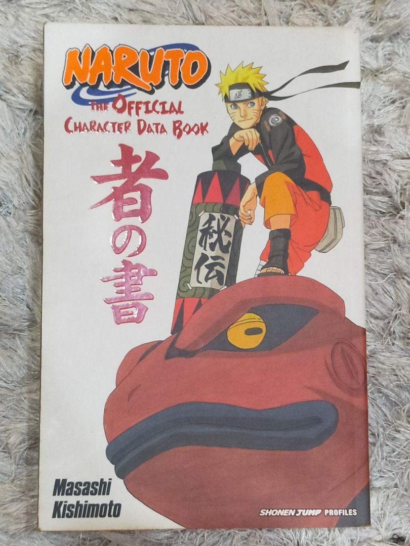 Naruto | The Official Character Data Book (Category: Comics & Manga) located in Paranaque City. Submitted by _cherrycheesecake_goodies_ (Listing ID 1470174249, Image 1). Description: *Has been with me since I was a teenager, time to let go ★Genre: Shounen ★Format: Paperback edition with stunning black and white artwork inside ★Features: Ninja stats, secrets, and exclusive manga content ★Condition: Good | Light creases on cover with slight discolo