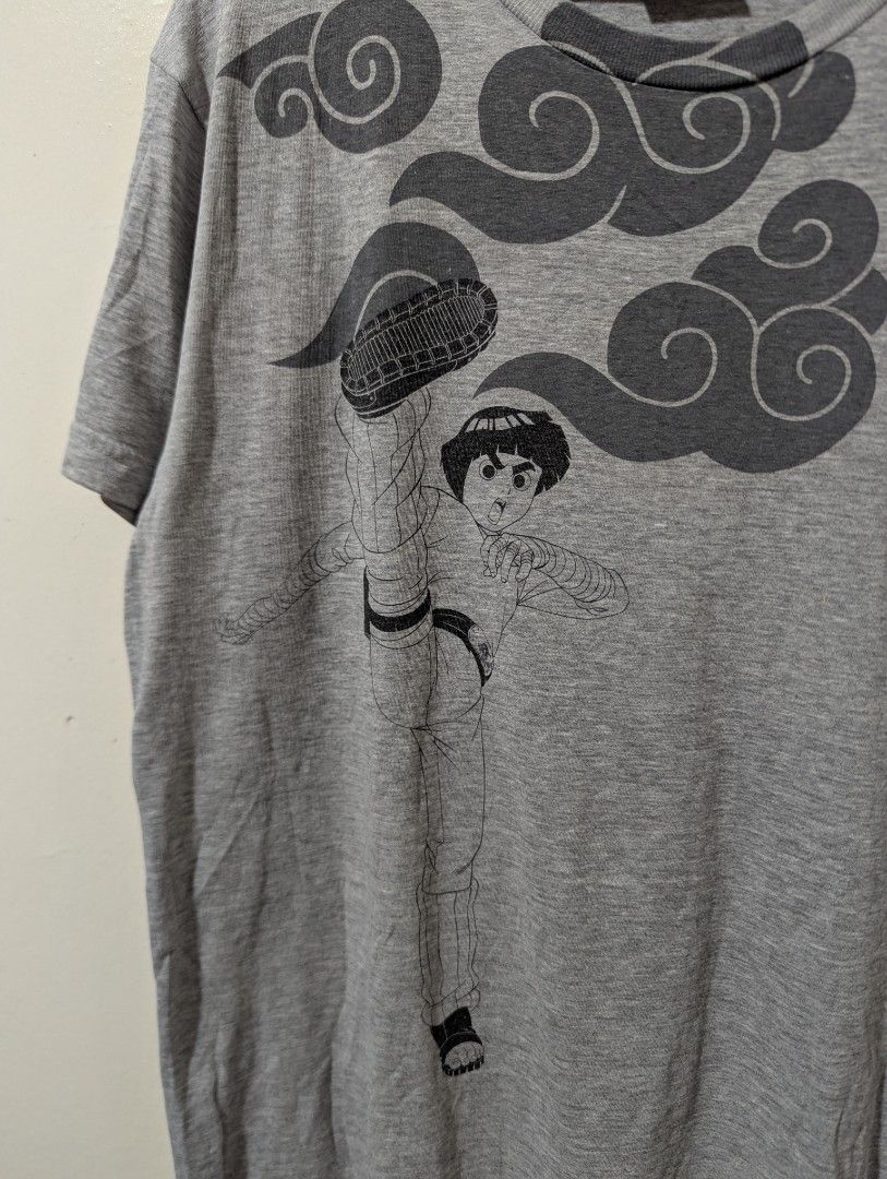 Naruto Rock Lee Graphic T-Shirt Grey (Category: Tshirts & Polo Shirts ) located in Pagadian. Submitted by mr-nobody (Listing ID 1470188702, Image 2). Description: - Official Shonen Jump Naruto merchandise - Eye-catching large Rock Lee graphic with cool cloud details on the front - Made from ultra-soft, breathable cotton material - Classic short sleeves and comfortable crew neck - Size: Large - Must-have for anime and manga fans - Condition: Great