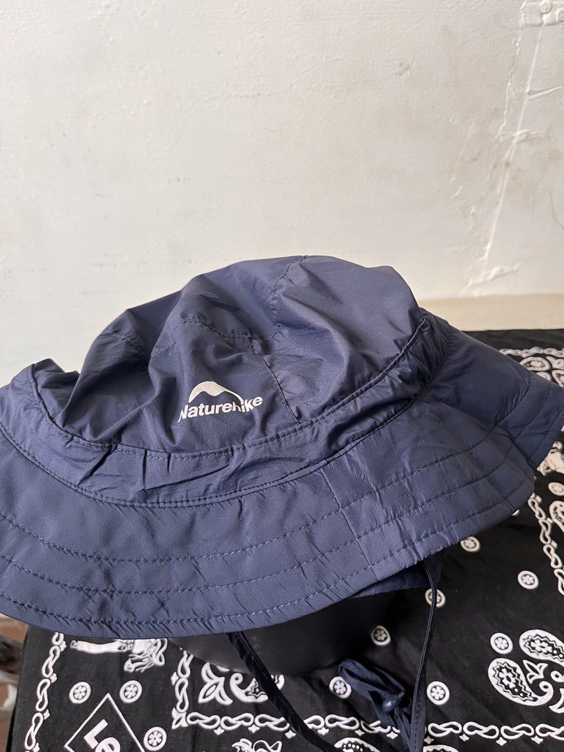 Naturehike Sun Protection Bucket Hat (Category: Caps & Hats) located in Cagayan de Oro. Submitted by vigo999 (Listing ID 1470298273, Image 3). Description: Naturehike Sun Protection Bucket Hat Size M/L Condition: Excellent Color rate: 10/10 No issues/Needwash Size: M/L.