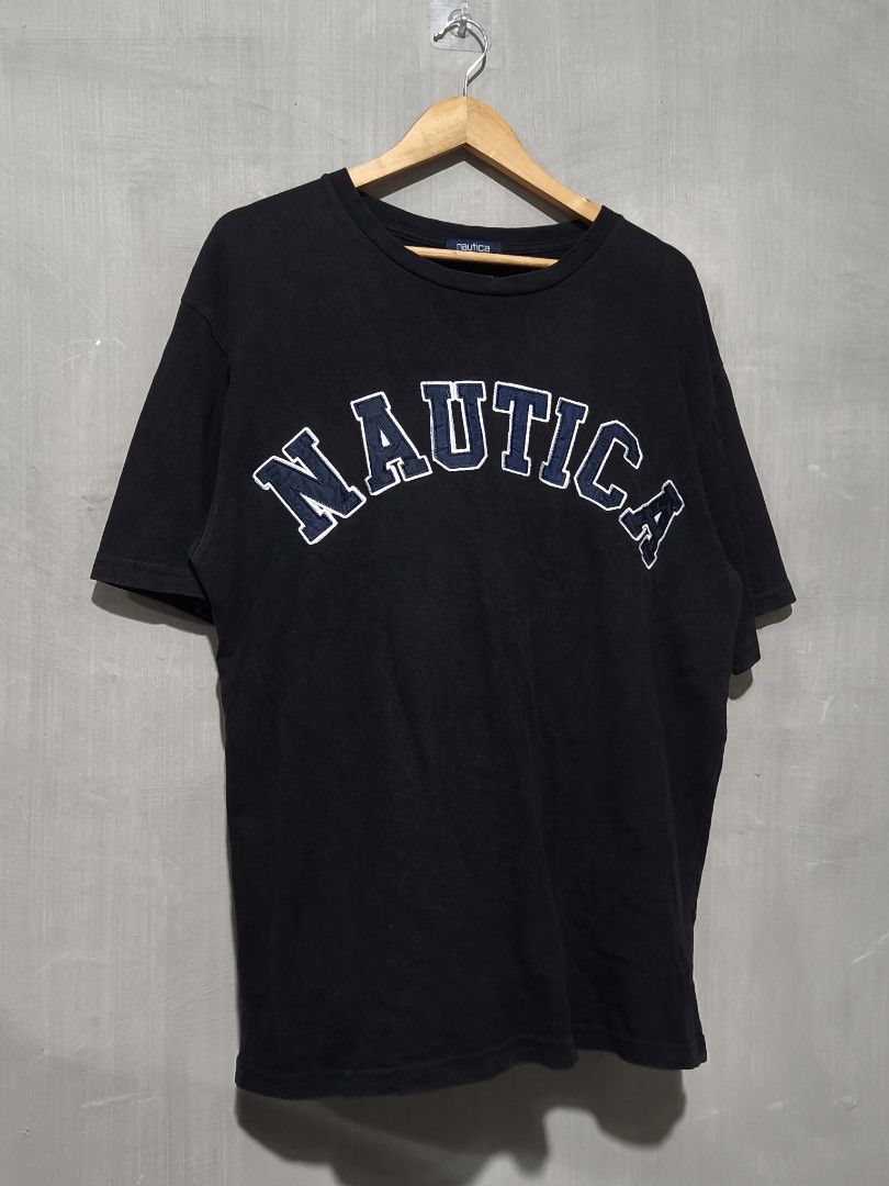 NAUTICA ARC LOGO (Category: Tshirts & Polo Shirts ) located in Pandi. Submitted by rhaine.2zz (Listing ID 1470306427, Image 1). Description: NAUTICA ARC LOGO EXCELLENT CONDITION NO ISSUE 23 WIDTH 29 LENGTH 9.8/10 COLOR RATE 📩📩📩.