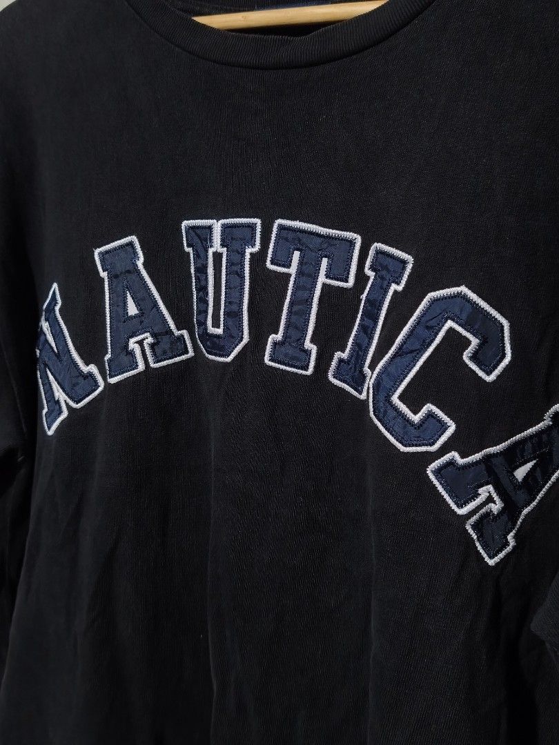 NAUTICA ARC LOGO (Category: Tshirts & Polo Shirts ) located in Pandi. Submitted by rhaine.2zz (Listing ID 1470306427, Image 2). Description: NAUTICA ARC LOGO EXCELLENT CONDITION NO ISSUE 23 WIDTH 29 LENGTH 9.8/10 COLOR RATE 📩📩📩.
