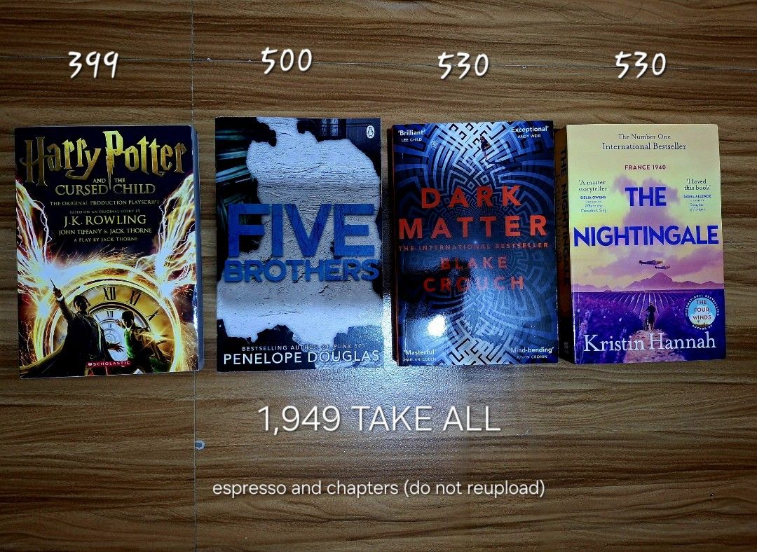 New Arrival books for sale (Category: Storybooks) located in Mariveles. Submitted by espresso_chapters (Listing ID 1470344022, Image 2). Description: 🔖 Indicated prices | FIXED price 📚 Brandnew | Authentic | UK Copy 💲 PAYO | No COD | Gcash, Maya, Maribank 🛵 JendT | u can do sco or tco if u have 📍 Bataan (I have 2 SF discounts😉) ❌️ No to rush shipping please ✅️ Open for layaway until Oct 30 ONLY 📩 Msg me here Espresso Chapters (ebpi).