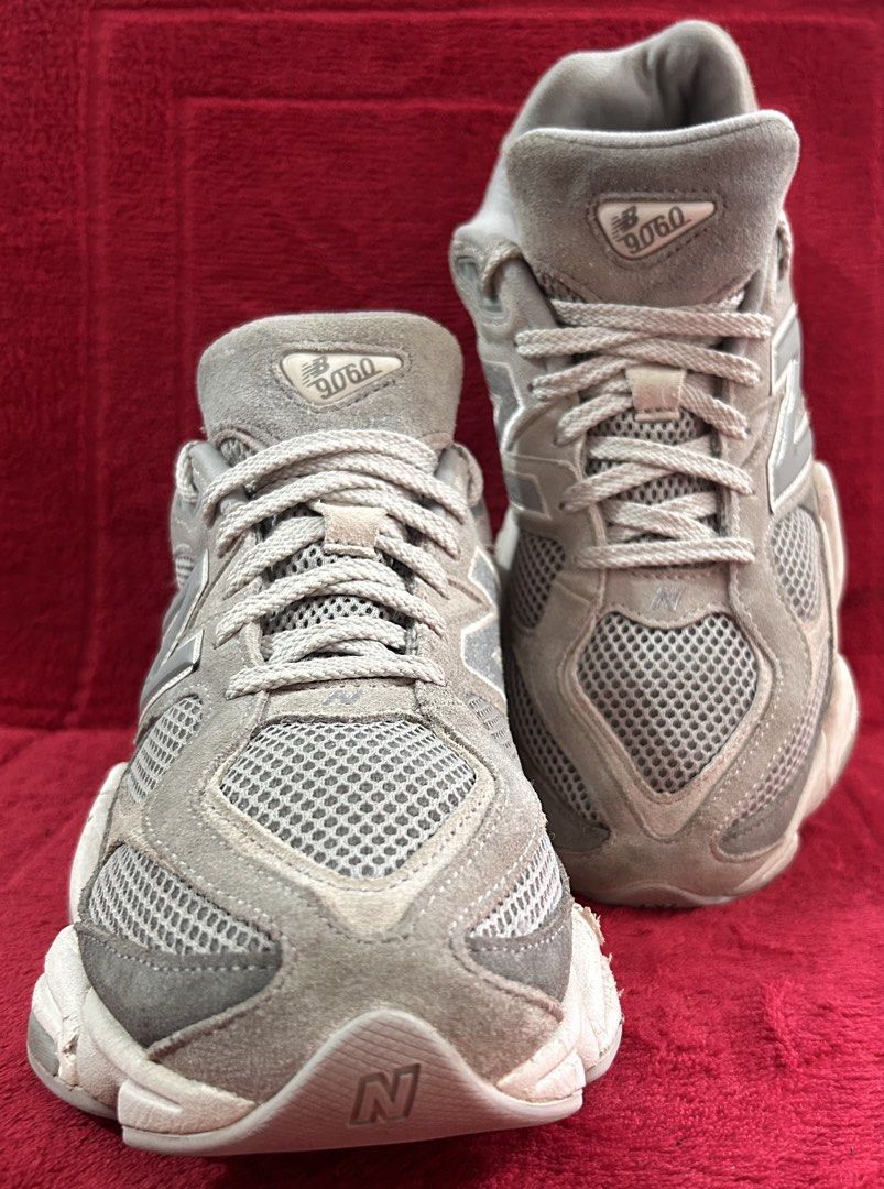 New Balance 9060 “Slate Grey / Raincloud” sneakers (Category: Casual Shoes) located in Pasig City. Submitted by califinestcollectibles (Listing ID 1470212799, Image 2). Description: New Balance 9060 “Slate Grey / Raincloud” sneakers S#0045 US: 10 men / 11.5 women UK: 9.5 EUR: 44 CM: 28 W/ issue ( scratch ) • Actual and detailed photos are already posted—kindly check all photos. • When-worn photos are not provided due to sanitary reasons. • All it