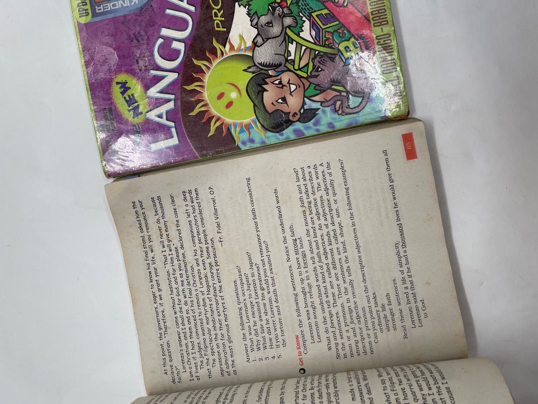 New Language Program & English Language Power Books textbook (Category: Children's Books) located in San Juan City. Submitted by transloucent12 (Listing ID 1470231094, Image 2). Description: .