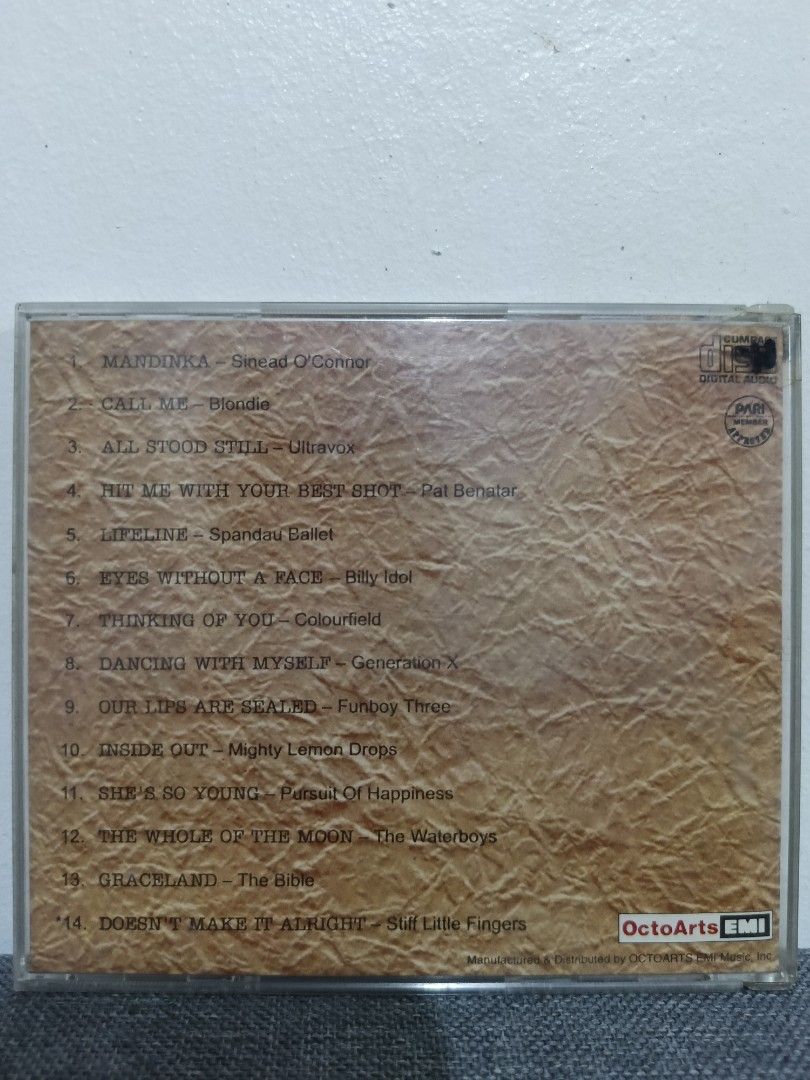 New Wave Diary Vol 2 (Category: CDs & DVDs) located in Cavite. Submitted by bodega_ni_kiks11 (Listing ID 1470248293, Image 2). Description: New Wave Diary Vol. 2 – by OctoArts Pre-owned vintage new wave compilation CD. With previous owner's sticker. Please check photos for actual condition and manage expectations. Sold as-is..