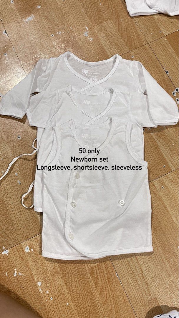 Newborn clothes (Category: Baby Toiletries & Grooming) located in Taguig. Submitted by miacaridad (Listing ID 1470209387, Image 2). Description: Decluttering Newborn clothes 20-50 only Used but not abused. Used for only 2-3weeks Shipping c/o buyer .