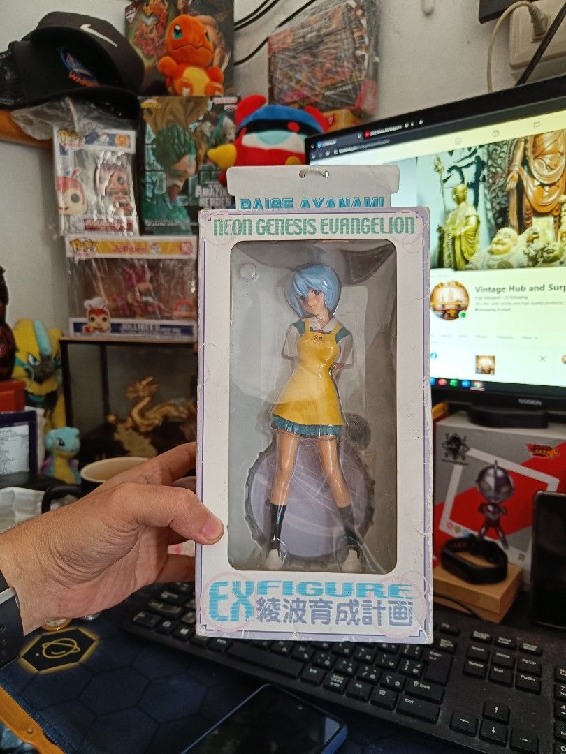 NGE Rei Ayanami training project yellow apron (Category: Vintage Collectibles) located in Taguig. Submitted by ashicollection (Listing ID 1470198426, Image 1). Description: Please read! For sure buyer only! NO COD/COP No reservation The items will be sold to the first payer w/o prior notice. Verbal reservations are not acceptable. Note: All items are vintage. Please manage your expectations accordingly. G cash payment. Shipping via Lalamove Metro