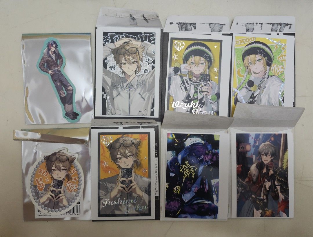 Nijisanji Photocard Hype-Me / Nostalgia Collection, Toys & Collectibles ...