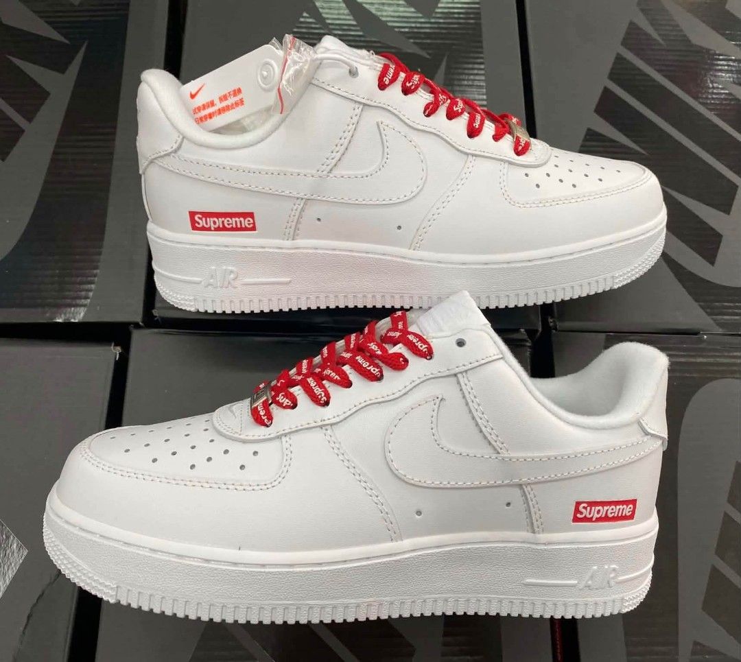 Nike Air Force 1 Supreme Low (Category: Sneakers) located in Manila. Submitted by soledout_kicks (Listing ID 1470347117, Image 1). Description: NIKE AIR FORCE 1 SUPREME LOW Available Sizes: 👣 36 | 37 | 38 | 39 | 40 | 41 | 42 | 43 | 44 | 45 📸 Actual photos posted 📦 Ready stock available 🛵 FREE Shipping ✅ Wholesale & Bulk Orders Welcome (FB Group) ✅ Same-Day Delivery Available (Lalamove) ✅ Nationwide Shipping Available 📩 Message SOLED OUT KICK