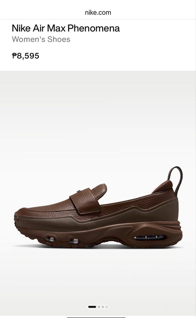 Nike Air Max Phenomena Size 8 (Category: Loafers) located in Cagayan de Oro. Submitted by geminiakabane (Listing ID 1470257301, Image 2). Description: Original price: 8,595 Used twice only No issues RFS: Not being used, might as well sell.