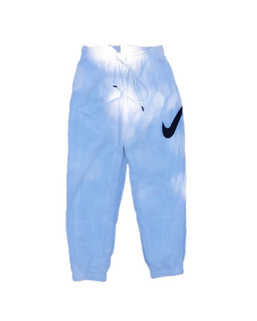 Nike Big Swoosh Trackpants (Category: Activewear) located in Bani. Submitted by thriftmaggots.ph (Listing ID 1470268354, Image 1). Description: Nike Big Swoosh Trackpants Claim for 400php + Shipping fee Size medium Waistline 28-31 Length 37 Embroidery Logo Minor issue 1 small hole sa pwetan(check last photo) 9.5/10 Condition Payment fist via gcash/maribank Pass to cod/cop Location Pangasinan, luzon.