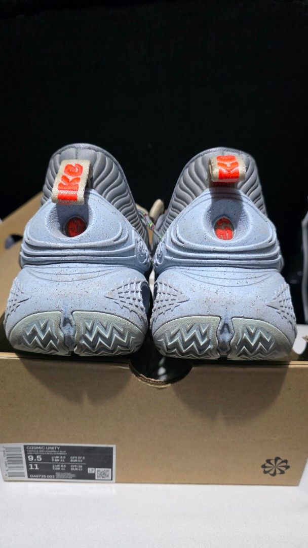 Nike Cosmic Unity (Category: Sneakers) located in Caloocan City. Submitted by evsrs79033 (Listing ID 1470200663, Image 2). Description: - Brand: Nike Cosmic Unity 1 - Color: Blue/orange/cream - size 9.5 mens - condition: 8.5/10 slightly used - Includes: Original shoebox - Mode of payment/Shipping: Message for details or meet-up options.
