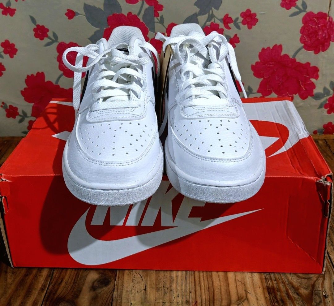 Nike Court Vision Low White Black (Category: Announcements) located in Manila. Submitted by happyearth_17e07f (Listing ID 1470341597, Image 3). Description: For sale 1 time used only good as new pa sya.. pick upw Pasig mangahan... size us 8.. 1.5k nlng.