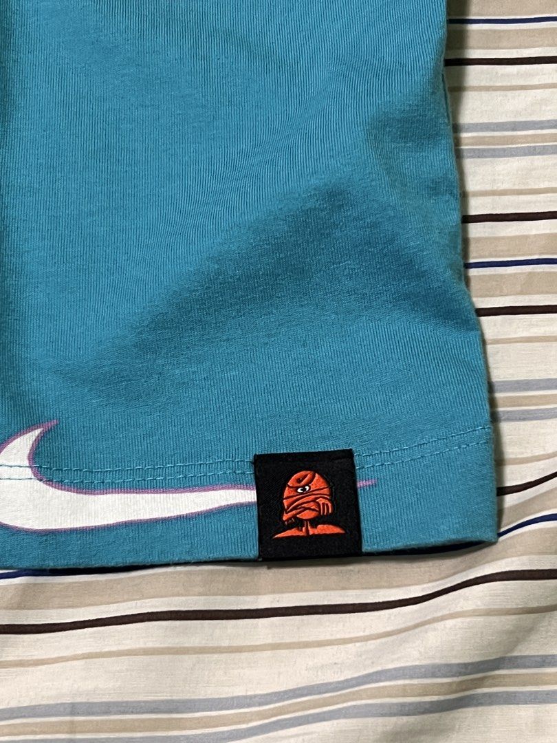 Nike Hoops All-Over Print Tee Teal (Category: Tshirts & Polo Shirts ) located in Tanza. Submitted by shunsuiiii (Listing ID 1470332742, Image 3). Description: - L (21x29) - MOP: Maribank/Gotyme.
