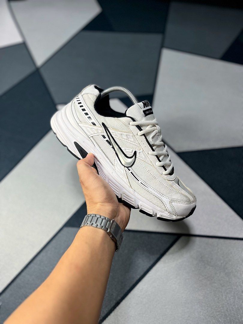 Nike Initiator Metallic Silver (Category: Casual Shoes) located in Butuan. Submitted by jacobfrost (Listing ID 1470285051, Image 1). Description: Size 9 us mens / 10 us on womens Excellent condition Minor sign of usage ₱1700 Shipping nationwide.