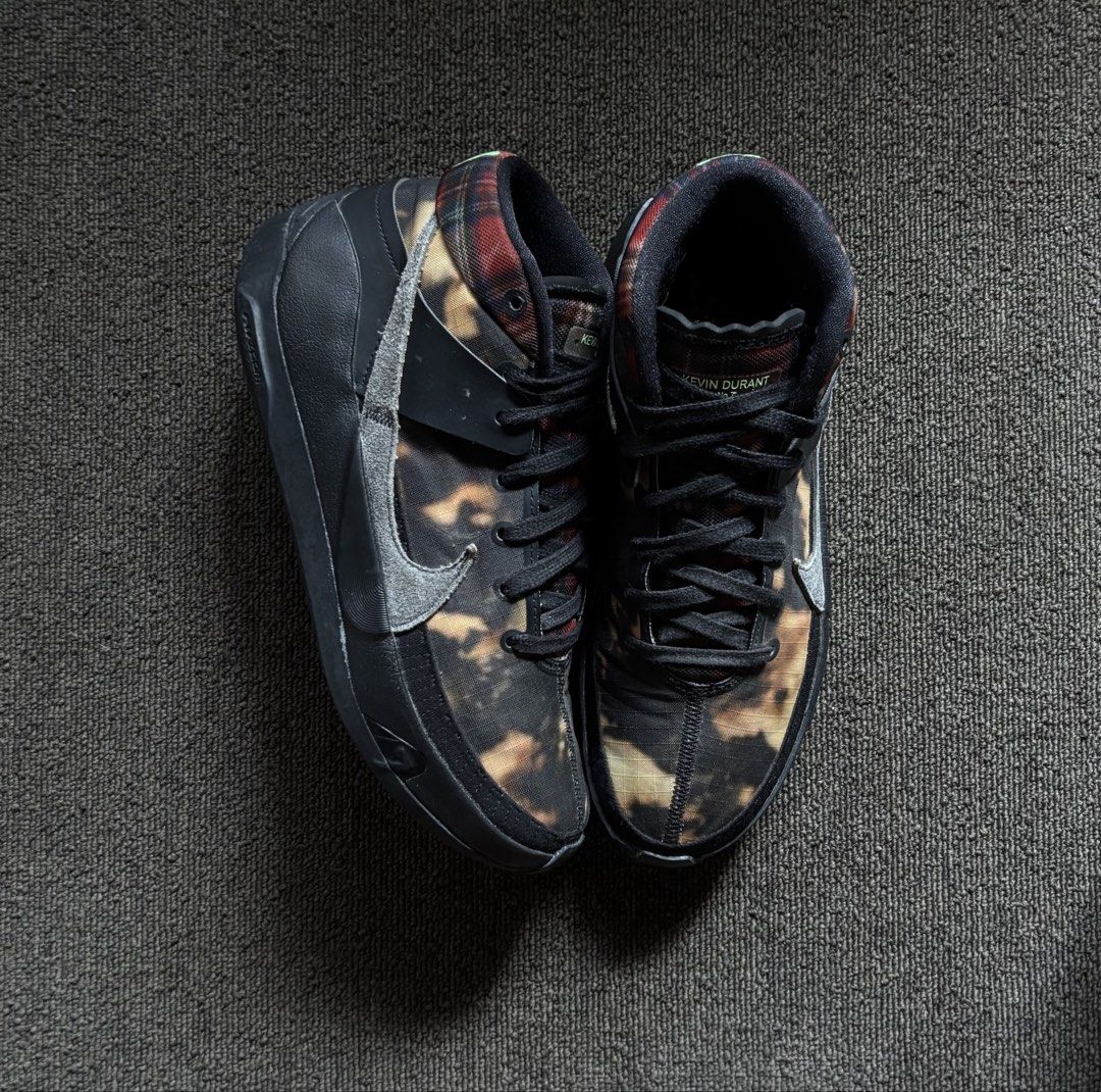 Nike KD 13 Bleached Plaid (Category: Sneakers) located in Pasig City. Submitted by bootsoftravel_ph (Listing ID 1470218120, Image 1). Description: Nike KD 13 Bleached Plaid used - Good FOR SALE Pair only FREE shipping!!! Issue: reglued Price ₱2,800 size: EU 41 / UK 7 / US 8 Guaranteed 100% Legit 💯 We ship nationwide 🚚.