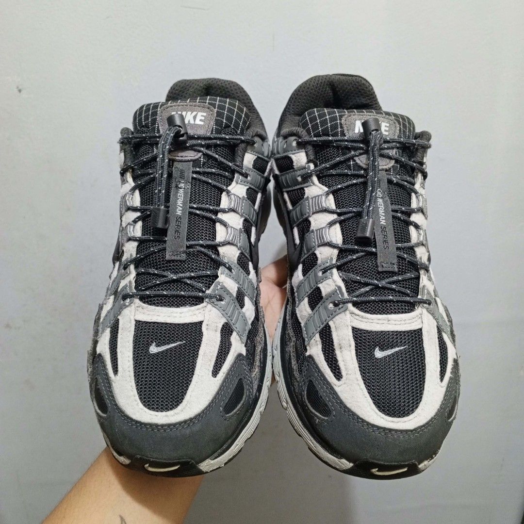 Nike P-6000 Grey Black (Category: Sneakers) located in Iligan City. Submitted by uishoe (Listing ID 1470257313, Image 2). Description: Excellent condition Minimal signs of usage, minimal heel drags Size 44 EUR 10 US.