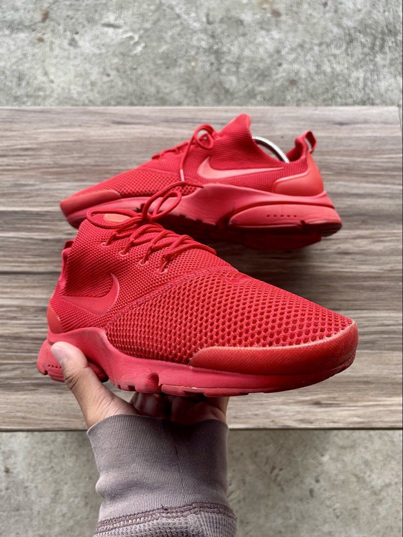 Nike Presto Fly - "Triple Red" (Category: Sneakers) located in Manila. Submitted by wearvox (Listing ID 1470151566, Image 2). Description: Size: US 8 / EUR 41 Price: 1,300 plus sf.