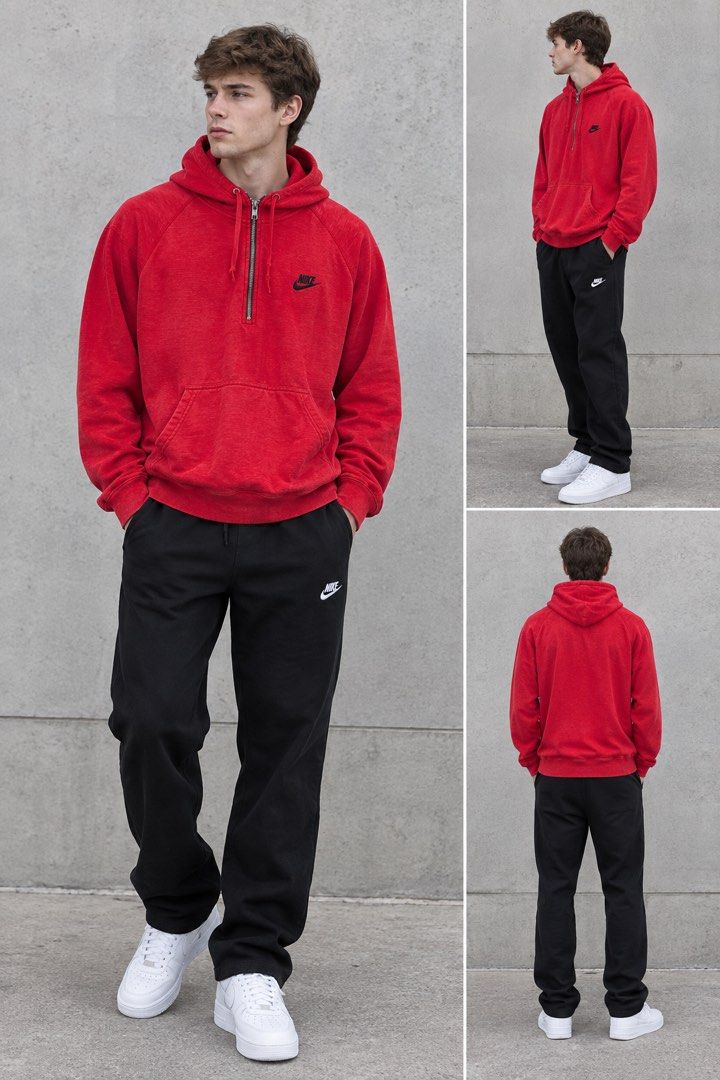 Nike quarterzip hoodie (Category: Coats, Jackets and Outerwear) located in General Trias. Submitted by luxfinds2019 (Listing ID 1470170207, Image 1). Description: Nikee hoodie! Qzip! 499 shipped Fit xl 23.5by28 Excellent to new No issue Loc laguna Pn.