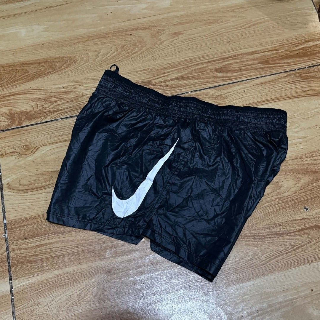 NIKE RUNNING SHORTS (Category: Shorts) located in Manila. Submitted by ownthrift.mnl (Listing ID 1470347517, Image 2). Description: - big check xs on tag 26x10 - side check med on tag 28x11 PARAÑAQUE, SILVERIO LOC 📩 JUSTINE JAY LUCASER ON MSSGER.
