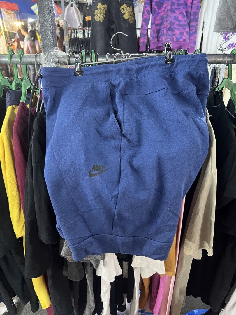 Nike Tech Fleece Blue Shorts Size L (Category: Shorts) located in Cebu City. Submitted by ianjoseph24 (Listing ID 1470180900, Image 1). Description: - Brand: Nike - Item: Tech Fleece Shorts - Color: Blue - Size: Large - Style/Fabric Code: 805161-423 - Features: Signature bonded side zip pocket, elastic waistband with adjustable drawstring - Origin: Made in China - Condition: Great streetwear staple, comfortable and stylish.