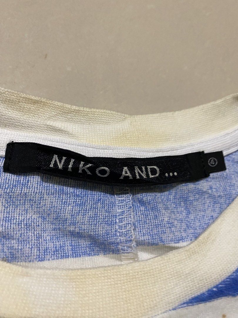 Niko And… Size Large (Category: Tshirts & Polo Shirts ) located in Valencia. Submitted by wts1122.ph (Listing ID 1470270586, Image 1). Description: Issue on the picture need wash Size large Very nice fabric .