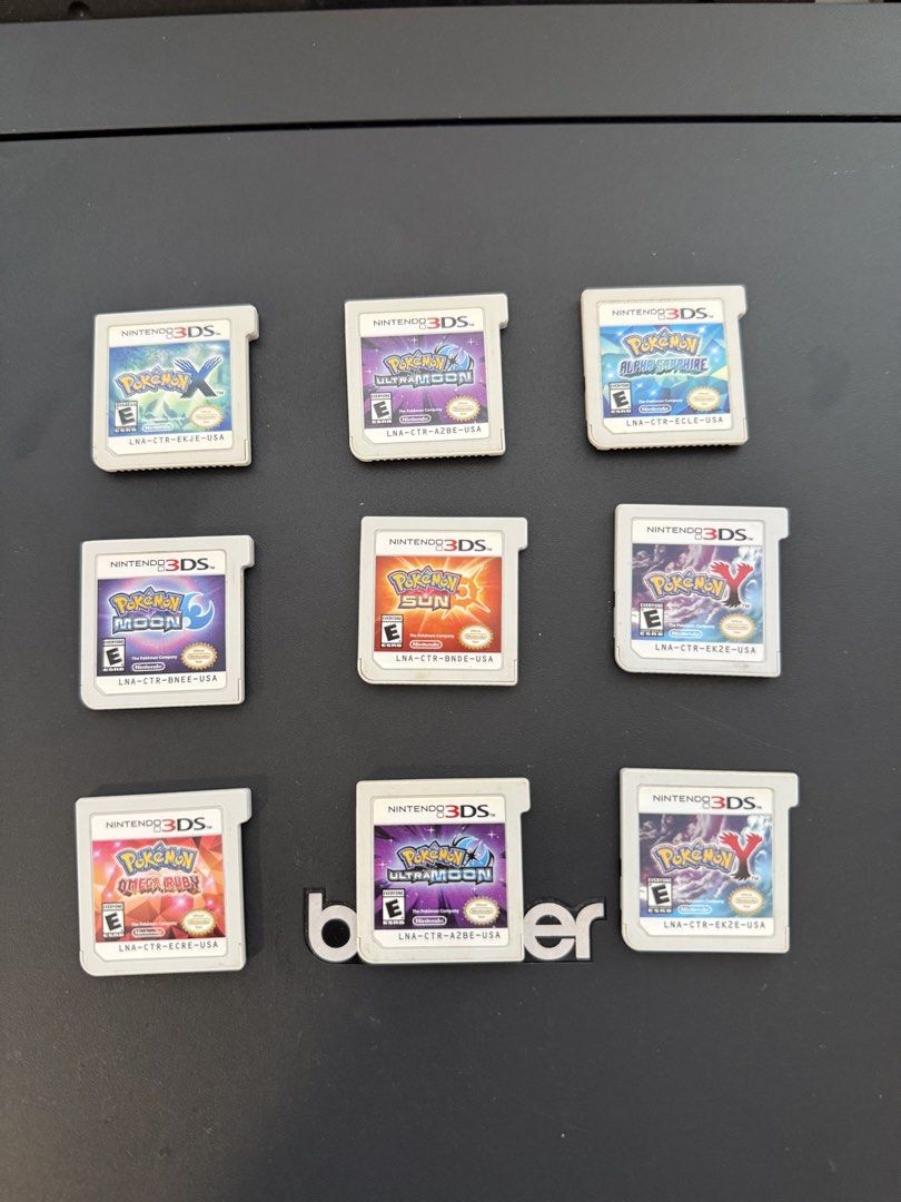 Nintendo 3DS game Pokémon omega ruby / Pokémon X / Y/ Pokémon ultra ...
