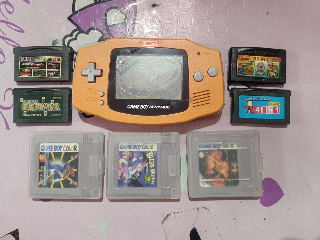 Nintendo Gameboy advance (Category: Nintendo) located in Pasig City. Submitted by rednaxela_rich (Listing ID 1470215226, Image 1). Description: Nintendo Gameboy advance GBa console agb-001 as is wysiwyg.