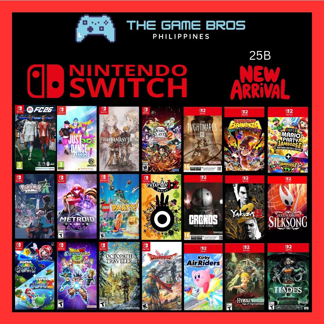 🔥Nintendo Switch Games | FC 25 NBA 2K25 WWE 2K25 Just Dance 2025 Mario ...