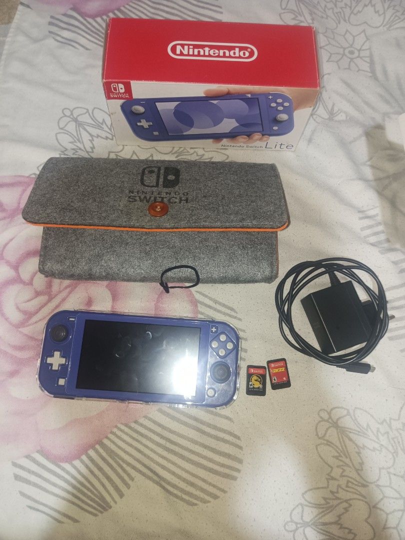 Nintendo switch lite (Category: Nintendo) located in San Fernando. Submitted by wendeldavid20 (Listing ID 1470242476, Image 1). Description: For Sale Nintendo Switch Lite... Condition: ✅ All buttons work ✅ Battery ✅ Touchscreen ✅Performance No issue -Games include Nba2k22 Mortal Kombat 11 Includes- •original charger •with box •Protective case •And other accessories • Screen tempered glass meetup: Sindalan Sanfernado pampanga.