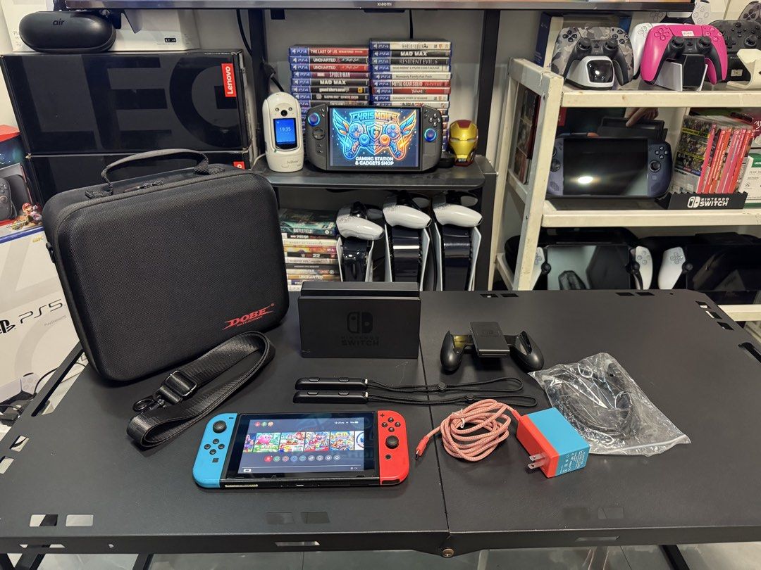 Nintendo Switch For Rent Nintendo Switch v2 128gb JB 14 Games w/ Accesories 🎮🕹 (No Box📦🚫), Video ...