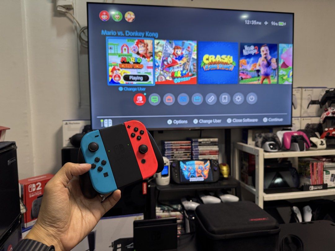 Nintendo Switch For Rent Nintendo Switch v2 128gb JB 14 Games w/ Accesories 🎮🕹 (No Box📦🚫), Video ...